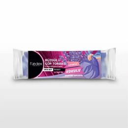 Flodex Lavanta Orta Boy 55x60 cm 10'lu Paket Büzgülü Çöp Torbası