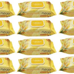 Flodex Yellow Garden 12x90'lı Islak Havlu