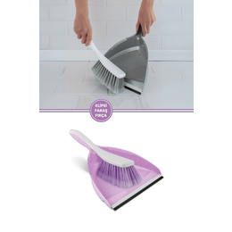 Flora F324 Gri Klipsli Faraş Fırça Takımı