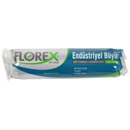 Florex 10 Adet 25 Rulo Siyah Büyük Endüstriyel Çöp Torbası