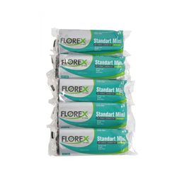 Florex 5 Paket Beyaz Standart Mini Boy Çöp Poşeti