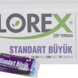 Florex 500 Adet 65x80 cm Standart Büyük Boy Çöp Poşeti