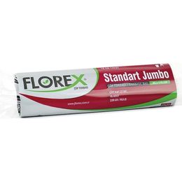 Florex 80 x 110 cm - 10'lu Standart Jumbo Çöp Torbası Siyah