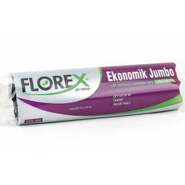 Florex Ekonomik Jumbo 80x110 350 gr 10'lu Çöp Poşeti