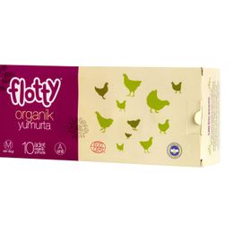 Flotty 10'lu Herbs Organik Yumurta