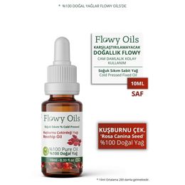 Flowy Oils 10 ml Kuşburnu Çekirdeği Yağı