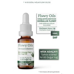 Flowy Oils 10 ml Misk Adaçayı Yağı