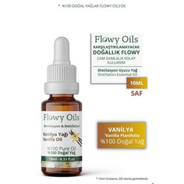Flowy Oils 10 ml Vanilya Yağı