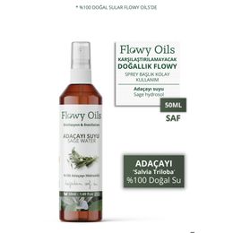 Flowy Oils 50 ml Adaçayı Suyu