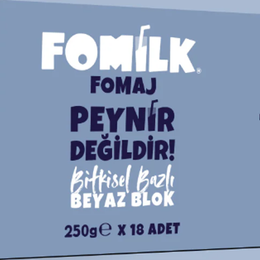 Fomilk 12x250 gr Beyaz Blok Peynir