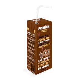 Fomilk 200 ml Çikolata ve Fındıklı Bitki Bazlı İçecek