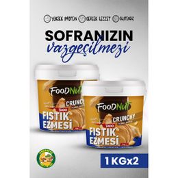 Foodnut 2 kg Şekersiz Fıstık Ezmesi