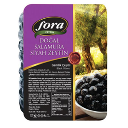 Fora 200 gr Yağlı Salamura Siyah Zeytin