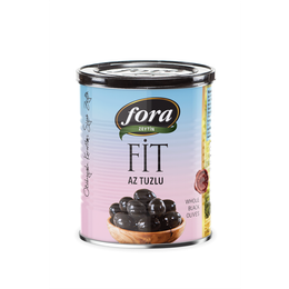 Fora Fit Az Tuzlu Az Yağlı Siyah Zeytin 400 gr