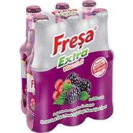 Freşa 6x200 ml Karadut Frenk Üzümü Doğal Maden Suyu