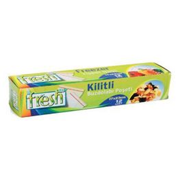 Fresh Up 12'li 17x23 Kilitli Buzdolabı Poşeti
