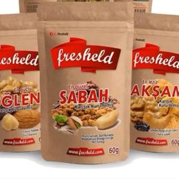 Fresheld 240 gr 3'ü Bir Arada Gurme Kuruyemiş Serisi