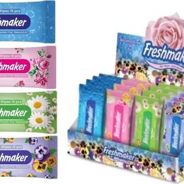 Freshmaker 36x15'li Çiçeksi Kokular Islak Cep Mendil