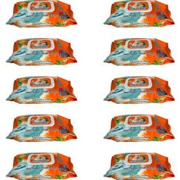 Freshmaker Çiçeksi Kokular 90 Adetlik 10 Paket Islak Mendil