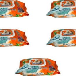 Freshmaker Çiçeksi Kokular 90 Adetlik 5 Paket Islak Havlu Mendil