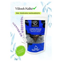 Frigia 50 gr Lavantalı Siyah Seylan Çayı
