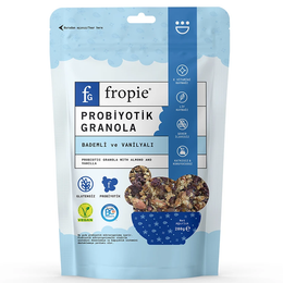 Fropie 200 gr Probiyotik Bademli Vanilyalı Granola
