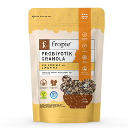 Fropie 200 gr Yer Fıstıklı Çikolatalı Probiyotik Granola