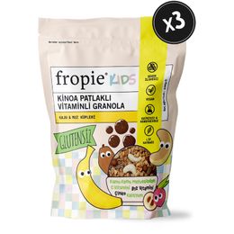 Fropie 3x240 gr Kids Kaju Muz Küpleri Granola