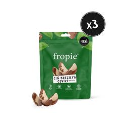 Fropie 3x75 gr Çiğ Brezilya Cevizi