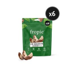 Fropie 6x75 gr Çiğ Brezilya Cevizi