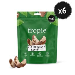 Fropie 6x75 gr Çiğ Brezilya Cevizi