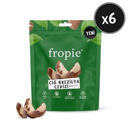 Fropie 6x75 gr Çiğ Brezilya Cevizi