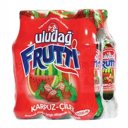 Frutti 200 ml Karpuz ve Çilek Aromalı Gazlı İçecek
