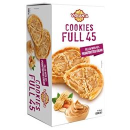 Full 45 150 gr Yer Fıstığı Ezmeli Krema Dolgulu Kurabiye