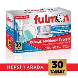 Fulmon 30'lu Hepsi Bir Arada Bulaşık Makinesi Tableti