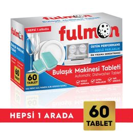 Fulmon Hepsi Bir Arada 60'lı Bulaşık Makinesi Tableti