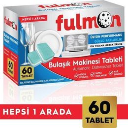 Fulmon Hepsi Bir Arada 60'lı Bulaşık Makinesi Tableti