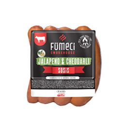 Fümeci 1 kg Jalapeno Cheddar Peynirli Dana Sosis