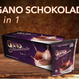 Gano Schokolade 600 gr 3 in 1 Kakaolu ve Ganoderma Mantarlı İçecek