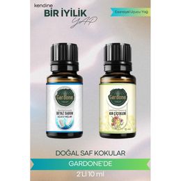 Gardone 2x10 ml Kır Çiçekleri + Beyaz Sabun Oda Kokusu