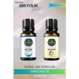 Gardone 2x10 ml Kır Çiçekleri + Beyaz Sabun Oda Kokusu