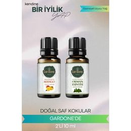 Gardone 2x10 ml Mango + Orman Esintisi Oda Kokusu