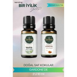Gardone 2x10 ml Sandal + Okaliptüs Oda Kokusu