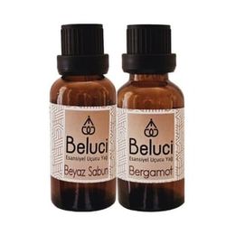 Gardone 2x30 ml Bergamot + Beyaz Sabun Oda Kokusu