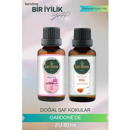 Gardone 2x30 ml Gül + Bal Oda Kokusu