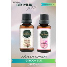 Gardone 2x30 ml Gül + Hanımeli Oda Kokusu