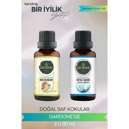 Gardone 2x30 ml Kır Çiçekleri + Beyaz Sabun Oda Kokusu
