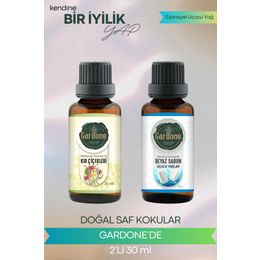 Gardone 2x30 ml Kır Çiçekleri + Beyaz Sabun Oda Kokusu