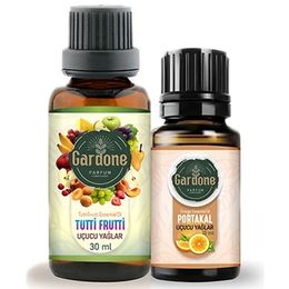 Gardone 30 ml Tutti Frutti Uçucu Buhurdanlık Koku Yağı+ 10 ml Portakal Yağı Hediyeli