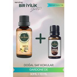 Gardone 30 ml Vanilya + 10 ml Çikolata Set Yağ Buhurdanlık Yağı Doğal Oda Kokusu